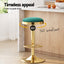 2x Artiss Bar Stools Kitchen Dining Chairs Velvet Padded Stool Green