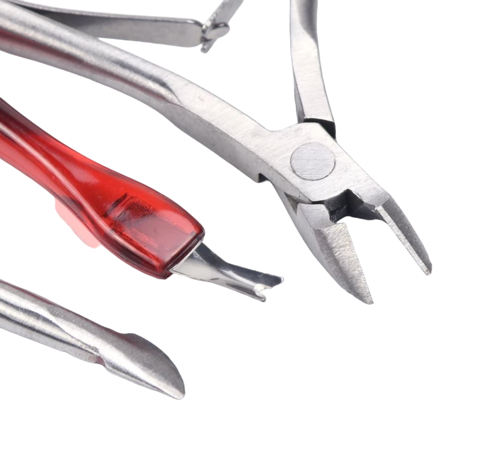 3 x 3 Piece Manicure Set Cuticle Cutter Nail Trimmer Nipper Pedicure Pack