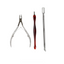 3 x 3 Piece Manicure Set Cuticle Cutter Nail Trimmer Nipper Pedicure Pack