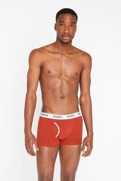 3 x Bonds Guyfront Trunk Mens Underwear Trunks Desert Dunes
