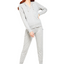 3 x Bonds Womens Essential Zip Hoodie Pullover Grey Shadow Marle