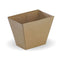 300 X Kraft Brown Disposable Chip Boxes Bulk Takeaway Party Chips Cups Box