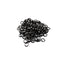 300Pcs X Black Brass Barrel Fishing Swivel Ball Bearing Tackle Swivels