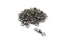 30Pcs X Silver Brass Barrel Fishing Swivel Ball Bearing Tackle Swivels