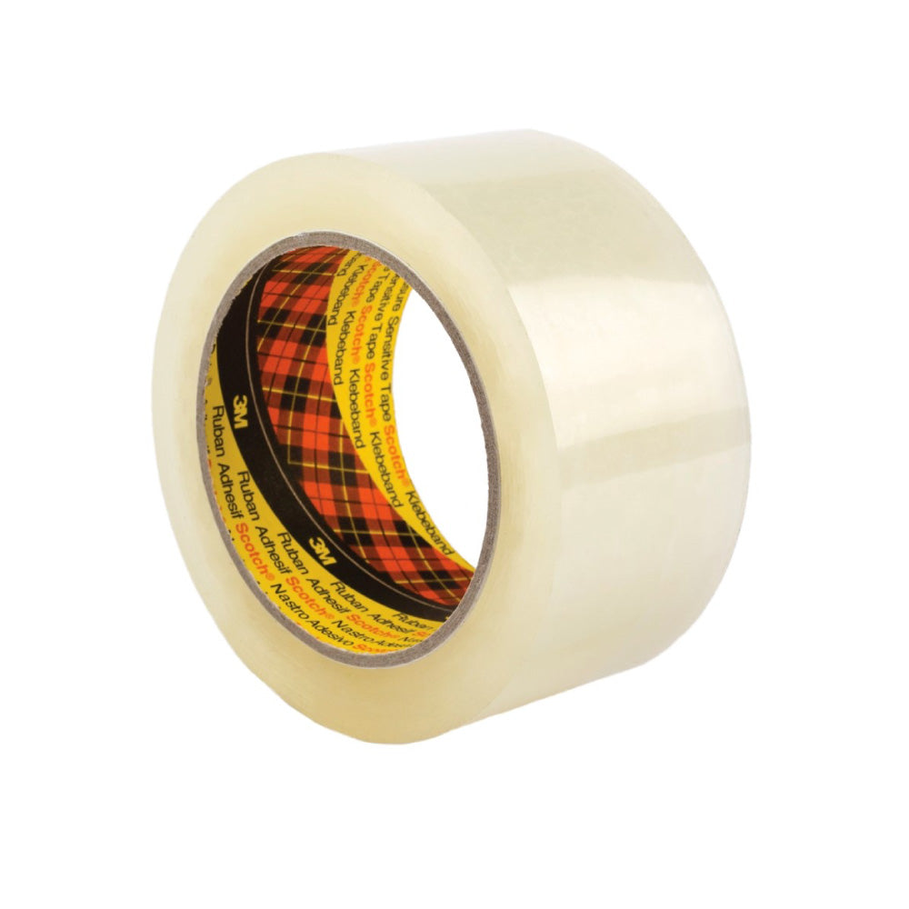 3M Scotch Clear Packaging 370 Tape 48mmx75m Strong Packing Moving Adhesive