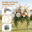 3Pcs Wedding Backdrop Pedestal Stand Gold Metal Hexagon Wedding Frame Plinth Pillars Table