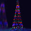 3.6M Christmas Tree 400 LED Solar Jingle Jollys