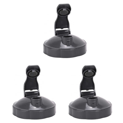 3x For Nutribullet Flip Top Fliptop Fresh Lid - Most 600 and 900 Model Nutri Cups