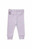 4 x Baby Bonds Leggings Unisex Stretchy Purple Cuffed Bottom Tracksuit