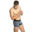 4 x Jockey Mens Microfibre Comfy Trunks Black Marle Underwear