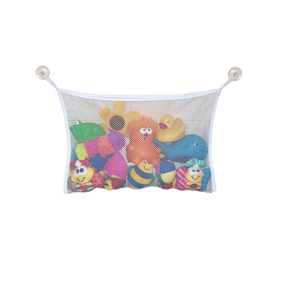 4 x White Baby Kids Bath Toys Holder Organiser Hanging Large Bag