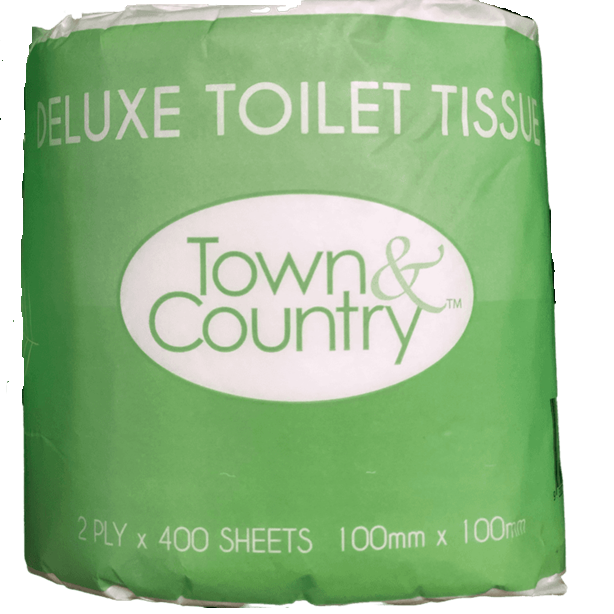 48 X Quality White Toilet Paper Rolls 2 Ply Individually Packed 400 Sheets