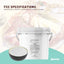Kemmie Potassium Sorbate Granules E202 Preservative Cosmetic Brewing Tubs