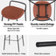 4x Artiss Bar Stools Kitchen Counter Dining Chair Metal Brown