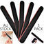 5 Pack X Nail Files Professional Manicaure Filing File Strong Long Thick Finger
