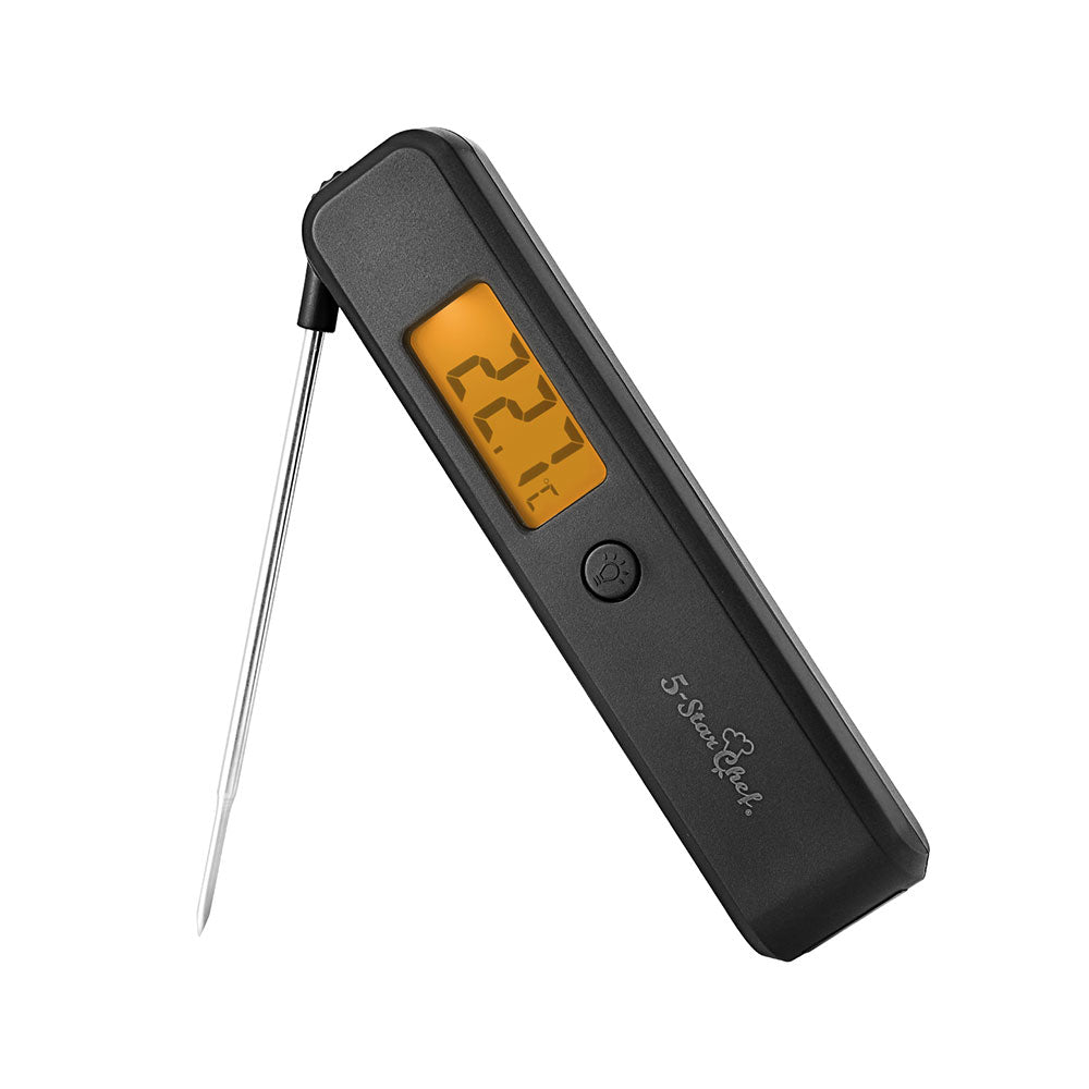 5-star Chef Food Thermometer BBQ Meat Instant Read Cooking Fast Smoker Jam Pizza