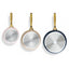 5-star Chef Frying Pan 3PCS Shades Frypan Set Ceramic Coating Multi Colour