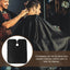 5 x Black Hairdressing Gown Cutting Cape Barbe Hairdresser Salon Equipment