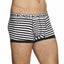 5 x Bonds Mens Striped Fit Trunk Trunks Underwear White Black