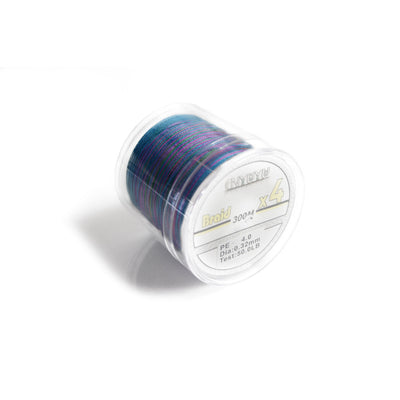 5 x Braid Fishing Line Multicoloured 300M -10Lb 20Lb 30Lb 40Lb 50Lb 60Lb 80Lb