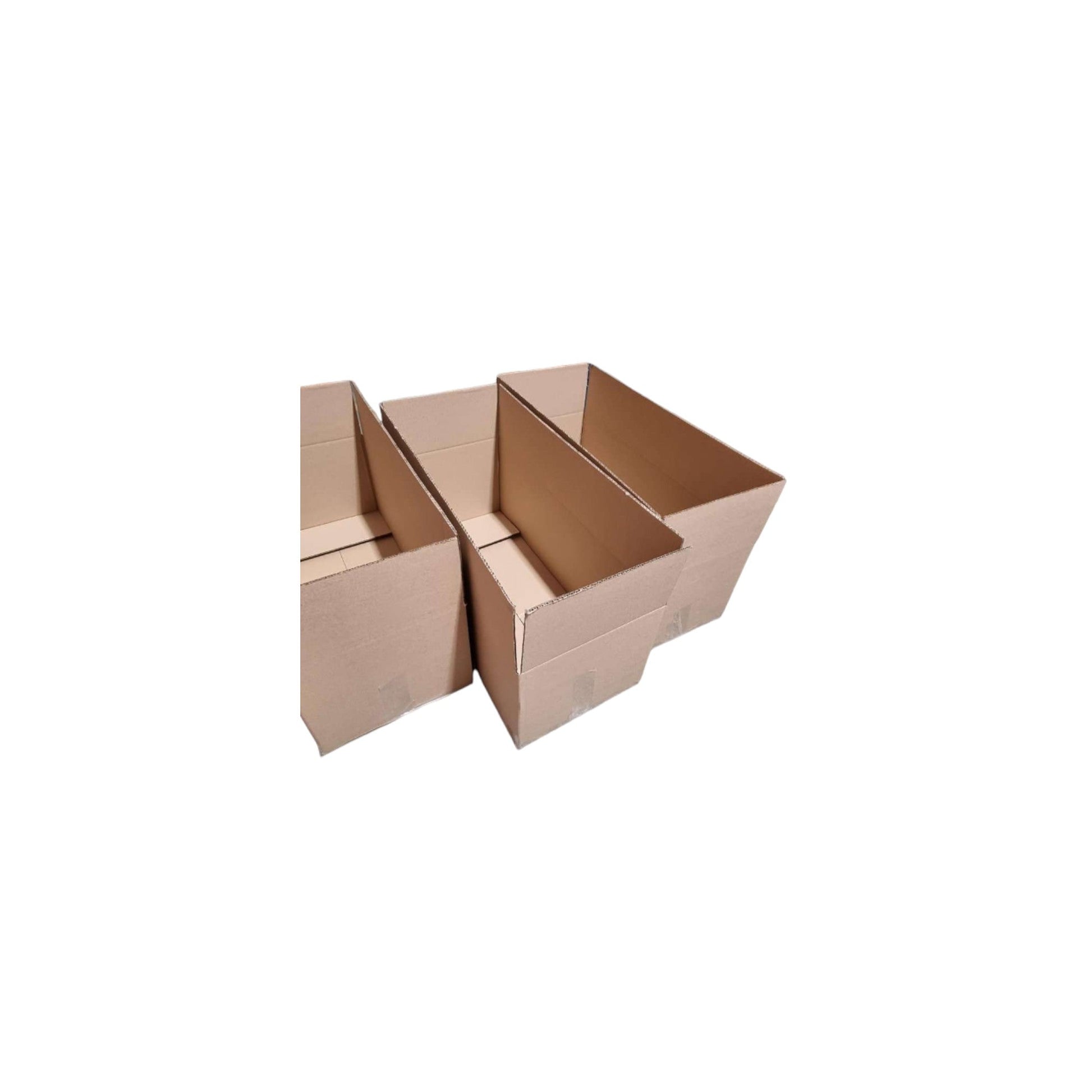5 x Cardboard Flat-Packed Packing Storage Moving Removalist Boxes Cartons
