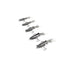 5 x Soft Plastic Vibe Freshwater Lures Mullet Flathead Jig Heads Cod Fishing