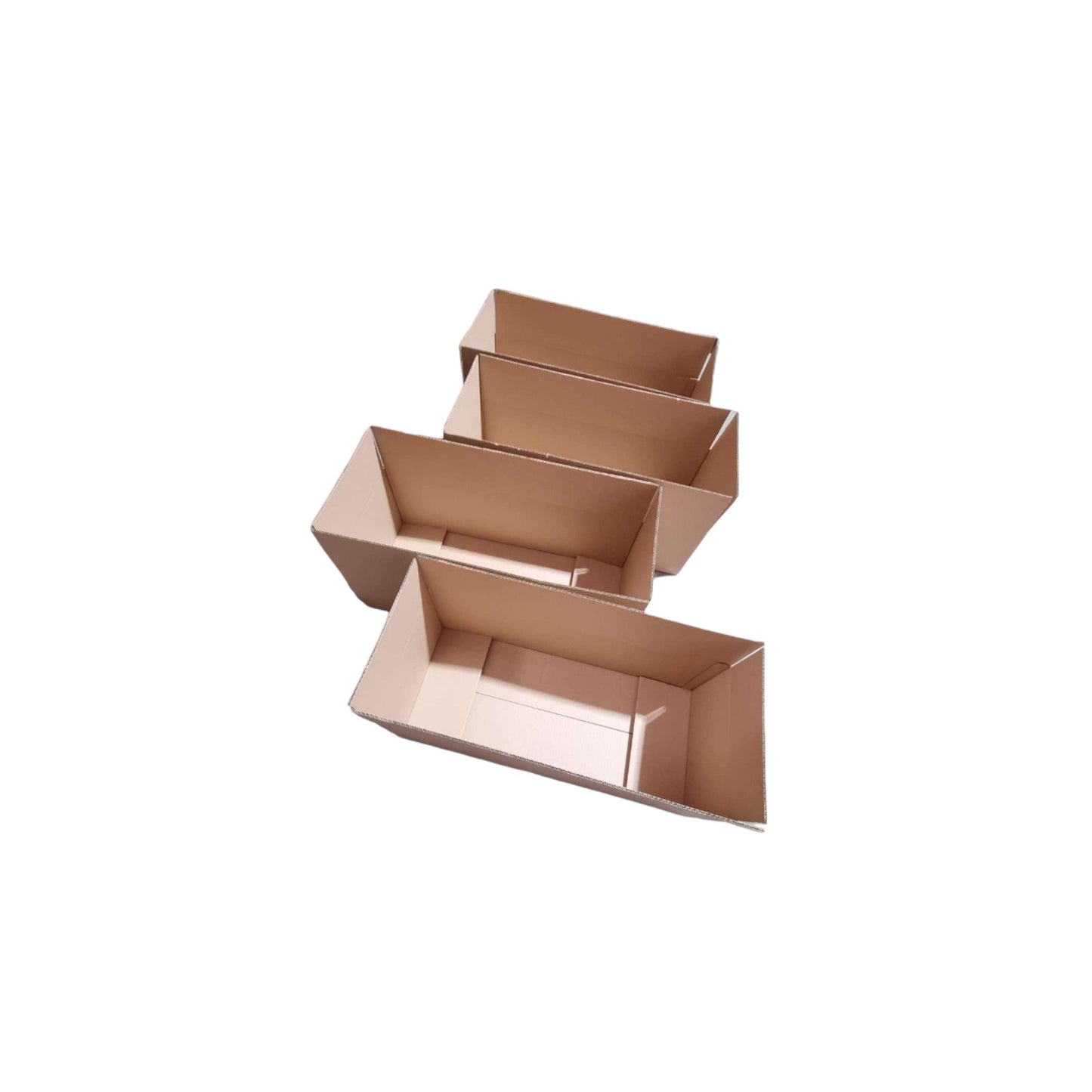 50 X Cardboard Flat-Packed Packing Storage Moving Removalist Boxes Cartons