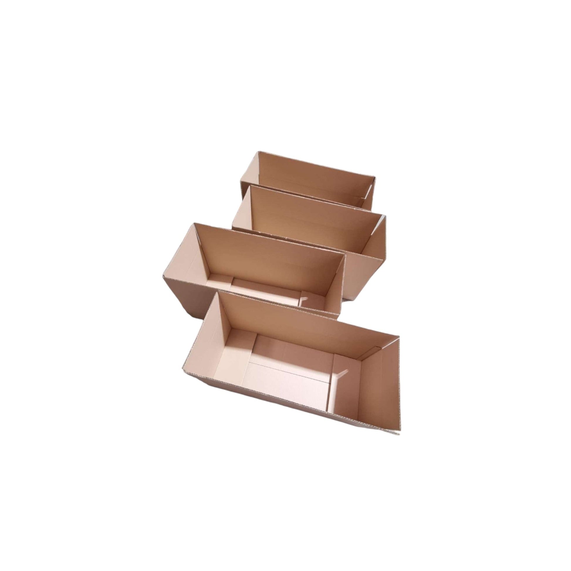 50 X Cardboard Flat-Packed Packing Storage Moving Removalist Boxes Cartons