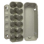 50 X Egg Cartons For 12 Eggs Full Dozen New Carton Grey / Brown
