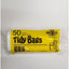 500 Pcs X 27L White Black Tidy Garbage Bin Liners Bags