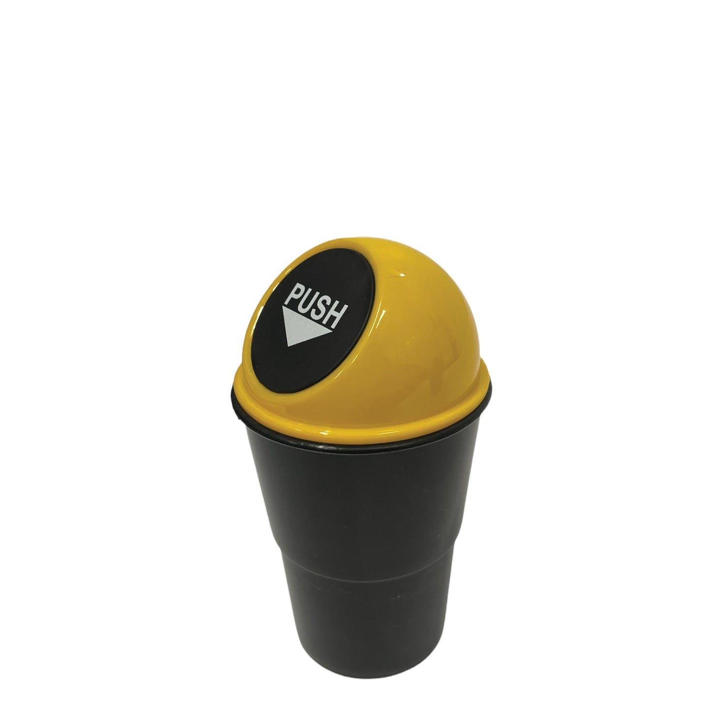 550ml Mini Car Rubbish Bin - Cup Holder Trash Can Coin Ashtray Random Colour