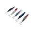 5X 21G Fishing Lures Metal Slice Micro Jig Bait Spoon Tackle Salmon Mackerel Gt