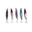 5X 21G Fishing Lures Metal Slice Micro Jig Bait Spoon Tackle Salmon Mackerel Gt