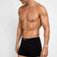 6 x Jockey Mens London Trunks Underwear Jocks International Collection - Black