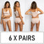 6 x Pairs Womens Jockey No Panty Line Next Gen Hi Cut Undies Briefs Panties Sexy
