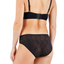 6 x Womens Jockey No Panty Line Promise Bikini Underwear Undies Briefs Black