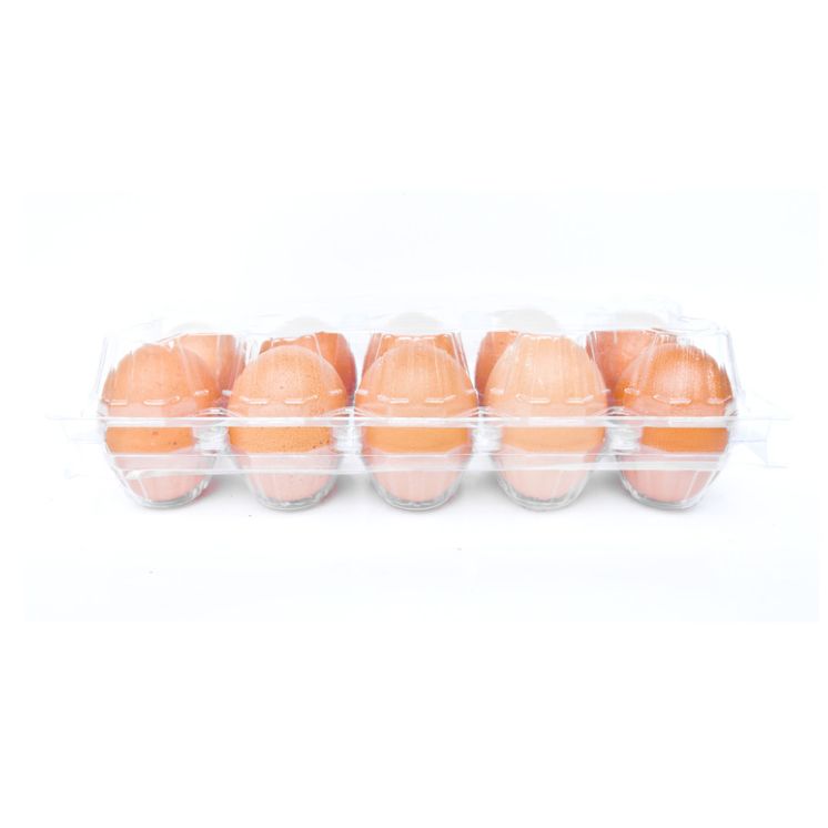 75 X Clear Duck Egg Cartons For 10 Large Eggs