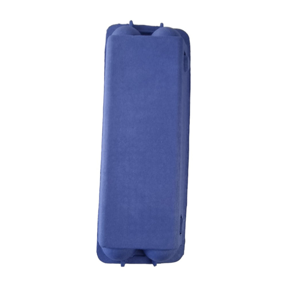 75 X Dark Blue Full Dozen Carton 12-Egg Recyclable Egg Cartons