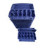 75 X Dark Blue Full Dozen Carton 12-Egg Recyclable Egg Cartons