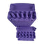 75 X Dark Purple Full Dozen Carton 12-Egg Recyclable Egg Cartons