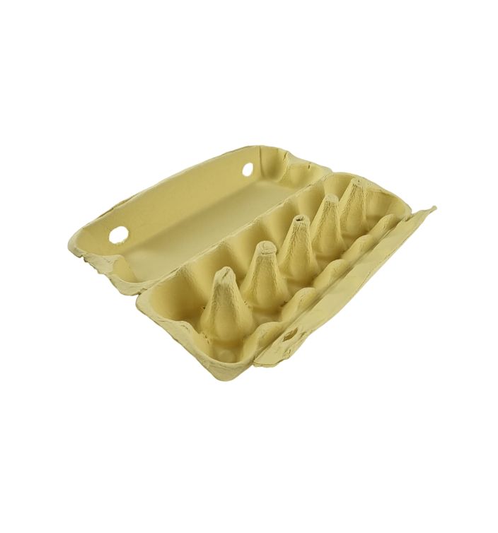 75 X Yellow Full Dozen 12-Egg Recyclable Egg Cartons