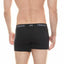 8 x Kappa Mens Black/Black Boxer Shorts Comfy Trunks