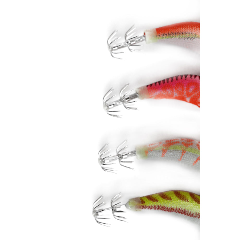 8 x Squid Jigs Lure 2.0 Egi Glow Tail Tackle Calamari Squid Jig Fishing Lures