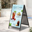 A1 Frame Sign Stand Double Sided Poster Display Board Outdoor Advertising 60x90cm