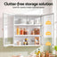Artiss Buffet Cabinet Sideboard Wall Mounted Clear Display Storage 60cm White