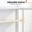 Artiss Buffet Cabinet Sideboard X2 Wall Mounted Clear Display Storage 60cm White