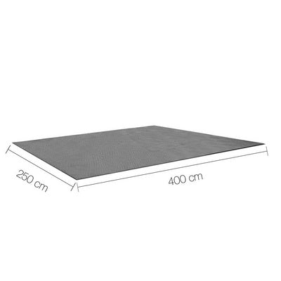 Weisshorn 4x2.5M Annex Matting 600GSM Floor Mats Hollow Design Mesh Caravan