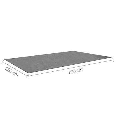 Weisshorn 7x2.5M Annex Matting 600GSM Floor Mats Hollow Design Mesh Caravan