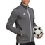 Adidas Mens Entrada 22 Track Top Grey/White Football Jacket