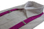 Adjustable 100cm Magenta Adult Mens Suspenders